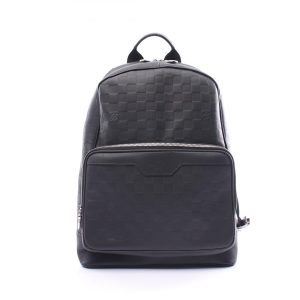 新品未使用  キャンパス バックパック ダミエ アンフィニ オニキス シルバー メンズ N40306